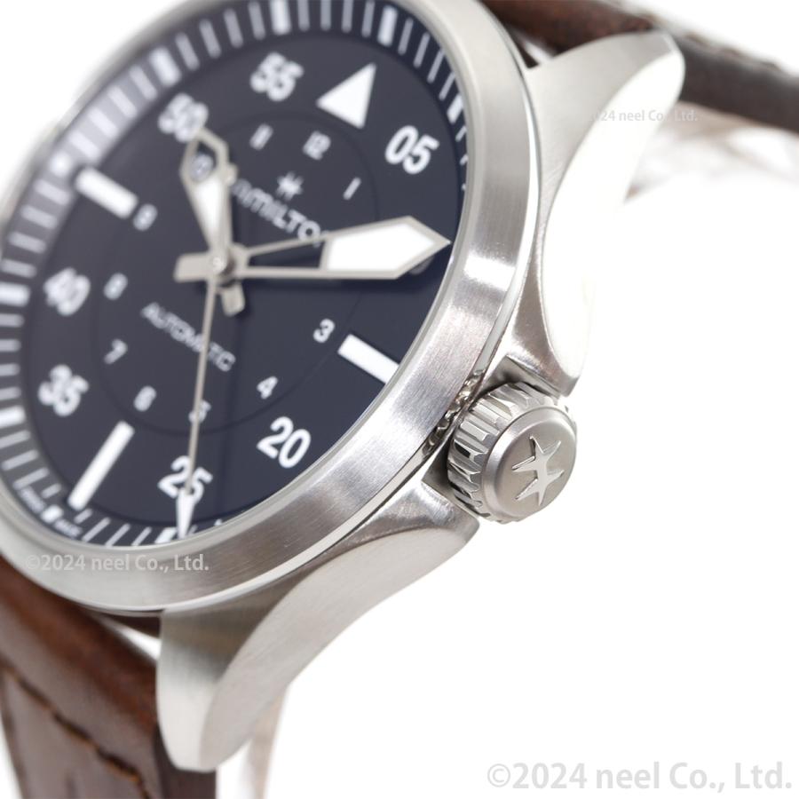 （7月から値上）ハミルトン HAMILTON カーキ アビエーション パイロット オート 39mm H76305530 腕時計 自動巻き 正規品の画像