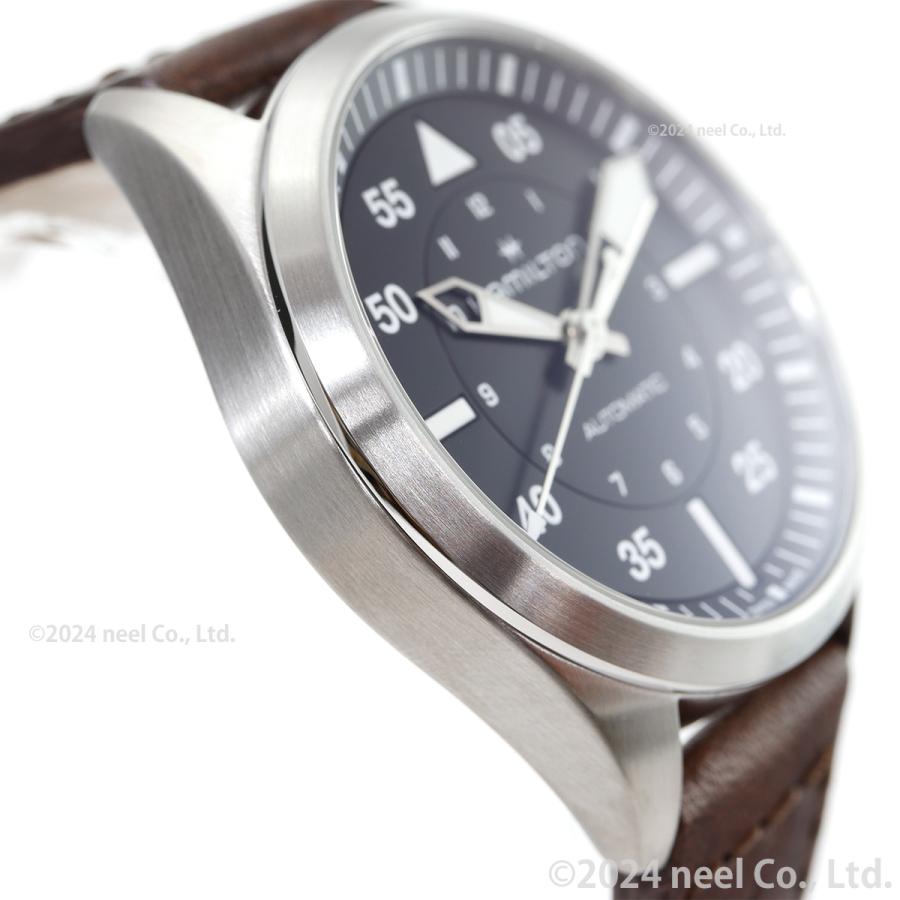 （7月から値上）ハミルトン HAMILTON カーキ アビエーション パイロット オート 39mm H76305530 腕時計 自動巻き 正規品の画像