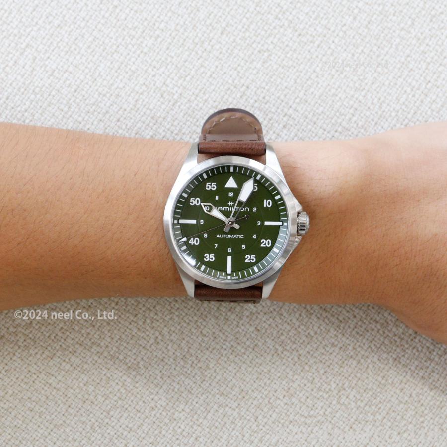 （7月から値上）ハミルトン HAMILTON カーキ アビエーション パイロット オート 39mm H76305560 腕時計 自動巻き 正規品の画像