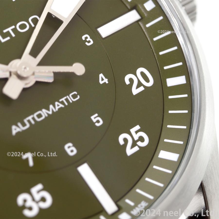（7月から値上）ハミルトン HAMILTON カーキ アビエーション パイロット オート 39mm H76305560 腕時計 自動巻き 正規品の画像