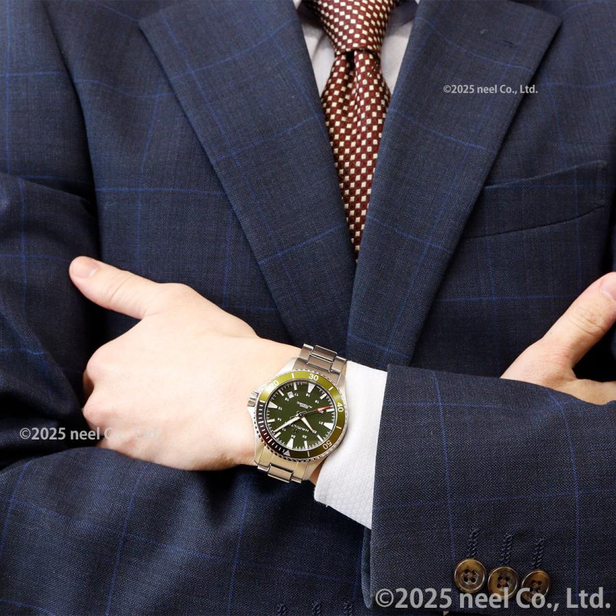KHAKI NAVY ハミルトン HAMILTON カーキ ネイビー スキューバ オート