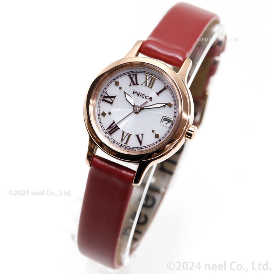 wicca（ウィッカ） シチズン ソーラーテック 腕時計 レディース KH4