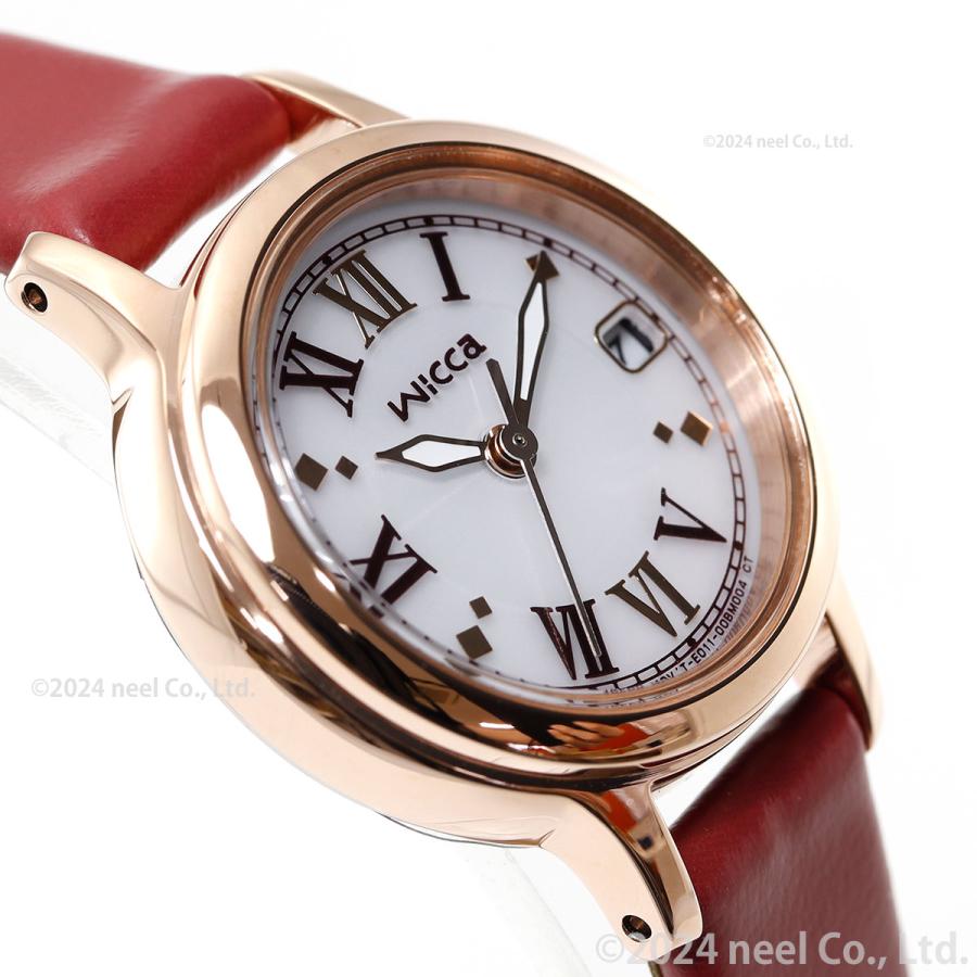 wicca ウィッカ シチズン ソーラーテック 腕時計 レディース KH4