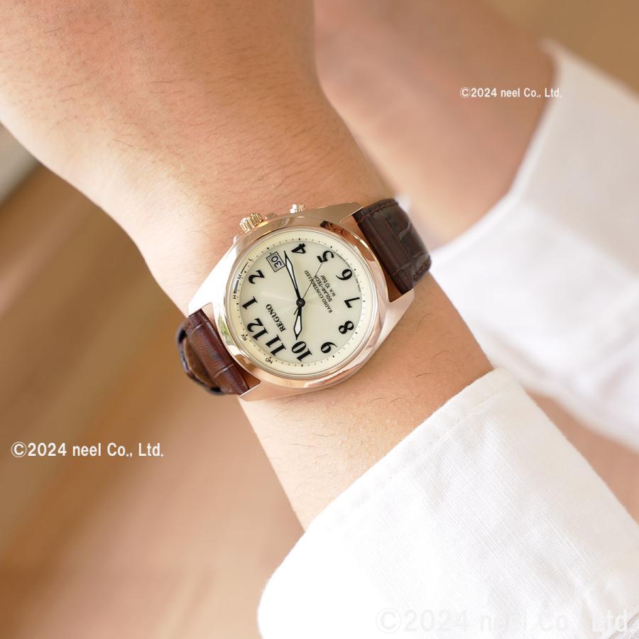 CITIZEN（シチズン） レグノ ソーラーテック 電波時計 腕時計 メンズ