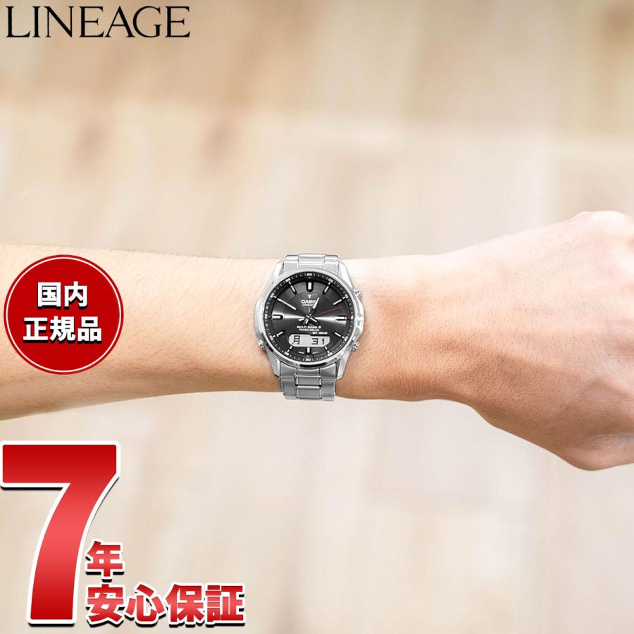 LINEAGE カシオ リニエージ 電波 ソーラー 腕時計 メンズ LCW-M100DE 