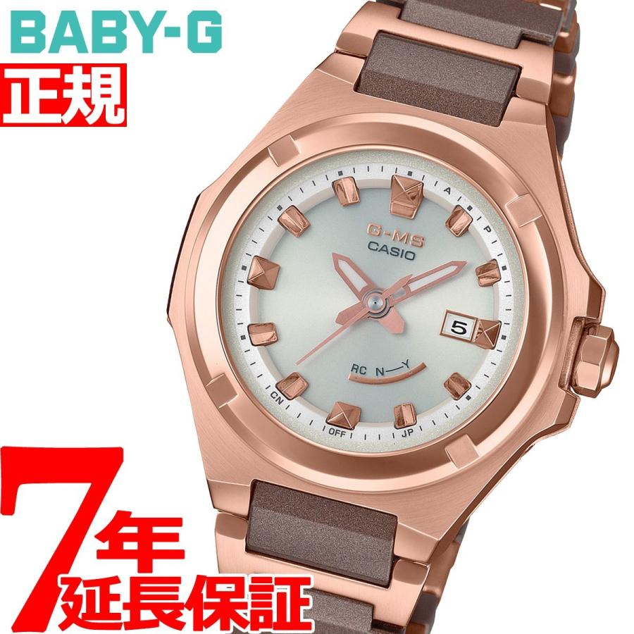 BABY-G ベビーG G-MS 電波 ソーラー レディース 時計 カシオ babyg MSG-W300CG-5AJF