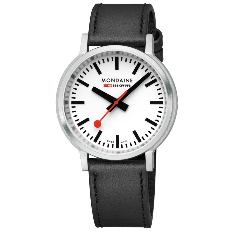 （ノベルティー付き）モンディーン MONDAINE 腕時計 メンズ レディース ストップ トゥ ゴー 41mm MST.4101B.LBV.2SE | stop2go | 01