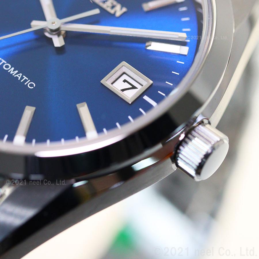 CITIZEN 自動巻き腕時計 青　NB1050-59L 楽天市場】［前進 ZENSHIN コレクション］［日本未発売