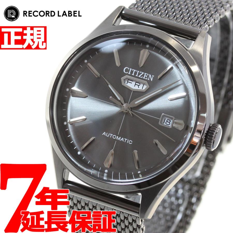 シチズン レコードレーベル RECORD LABEL 自動巻き 特定店取扱いモデル CITIZEN C7 NH8397-80H｜neel2