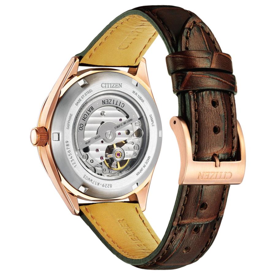 シチズンコレクション メカニカル 自動巻き 腕時計 メンズ NH9112-19A CITIZEN COLLECTION｜neel2｜16