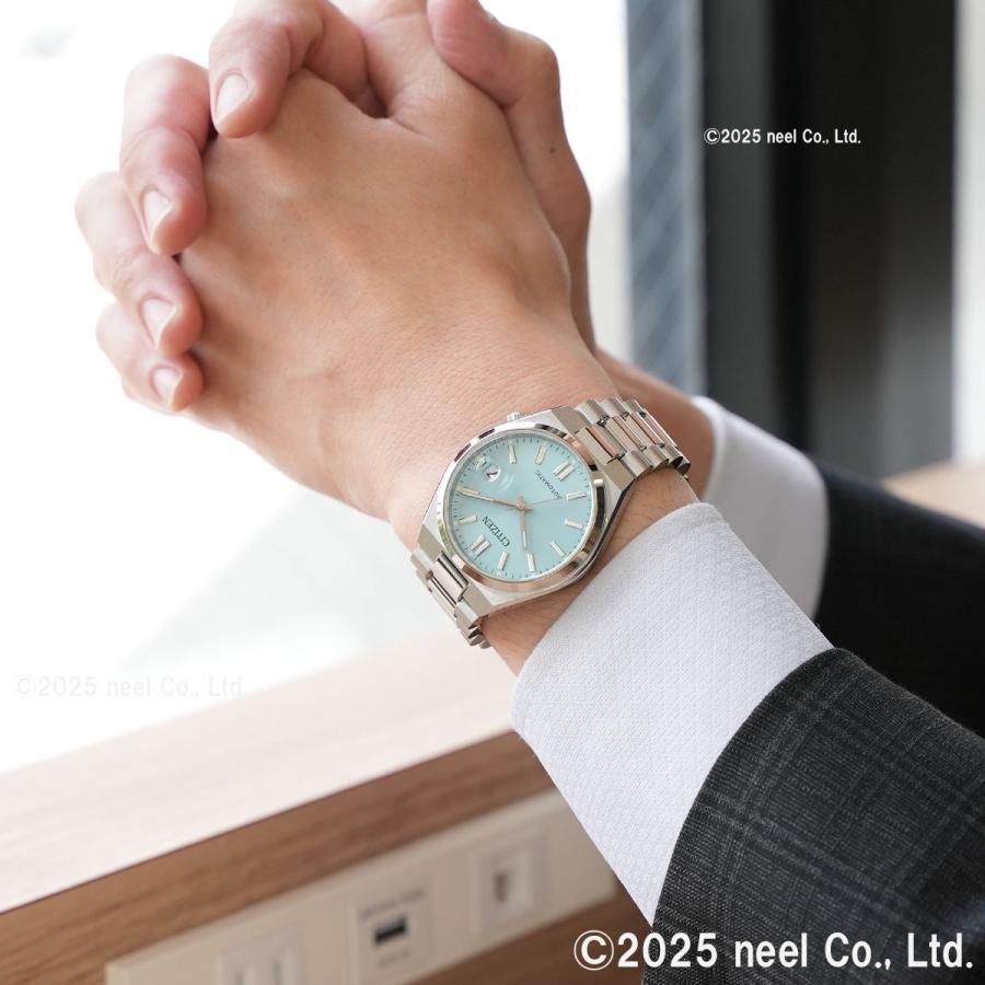 CITIZEN 掛時計 メカニカル シルバー・ブルー CITIZEN 掛時計 メカニカル シルバー・ブルー