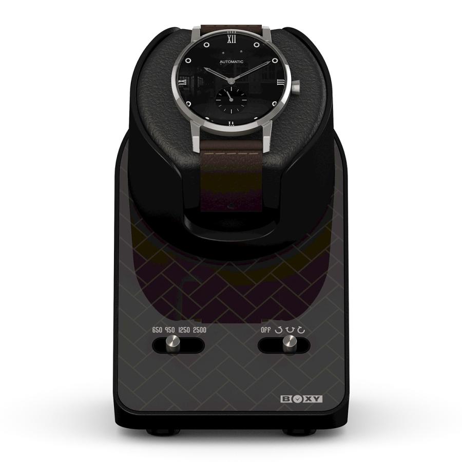 ボクシーデザイン BOXY Design ウォッチワインダー ワインディングマシーン BLDC WINDER Night Stand 1本巻き ブラック NS-BLDC-BK |  | 02