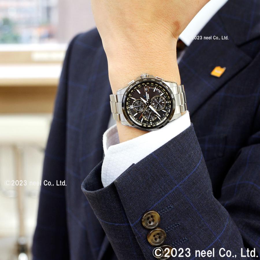 美品 カシオ CASIO オシアナス 2600 電波ソーラー腕時計 箱 F662 OCEANUS 豪華おまけ有 オシアナス 電波ソーラー 腕時計 メンズ