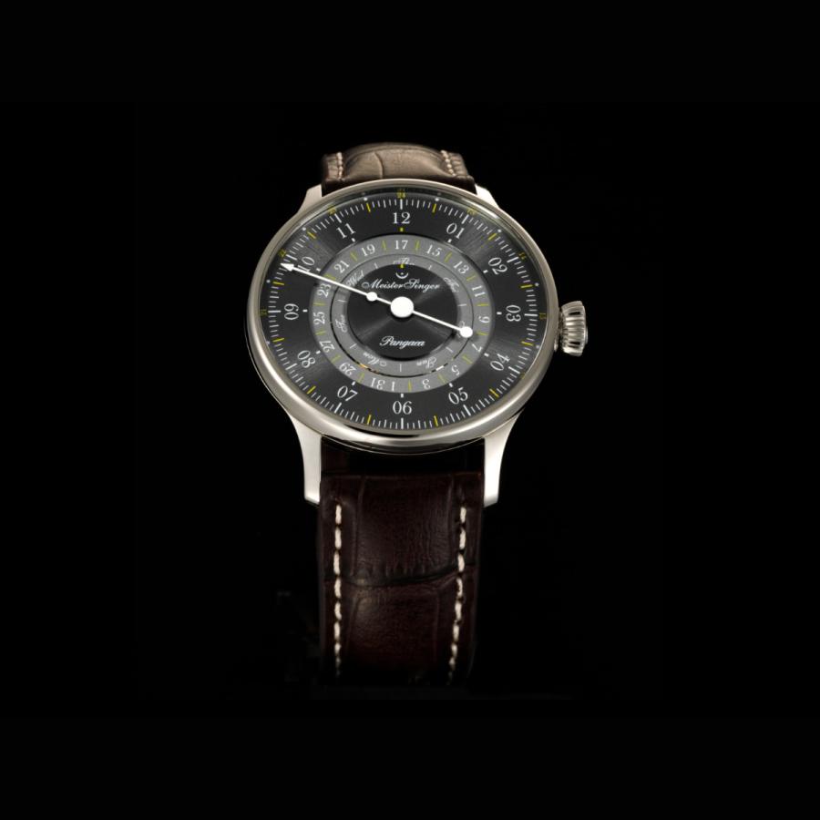 MEISTER SINGER マイスタージンガー MeisterSinger パンゲア デイデイト 365 グレー 自動巻き 腕時計 ...