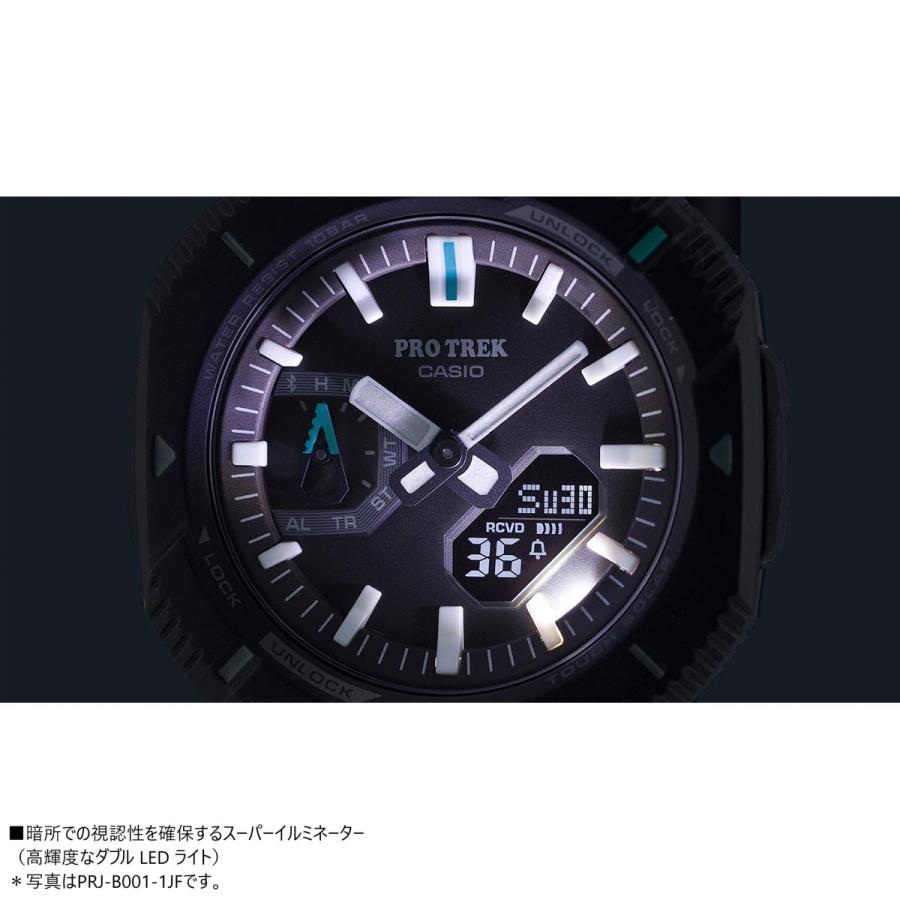 カシオ　PROTREK　Hiker Line ソーラーPRJ-B001-7JF プロトレック ハイカーライン PRJ-B001-7JF メンズ ソーラー