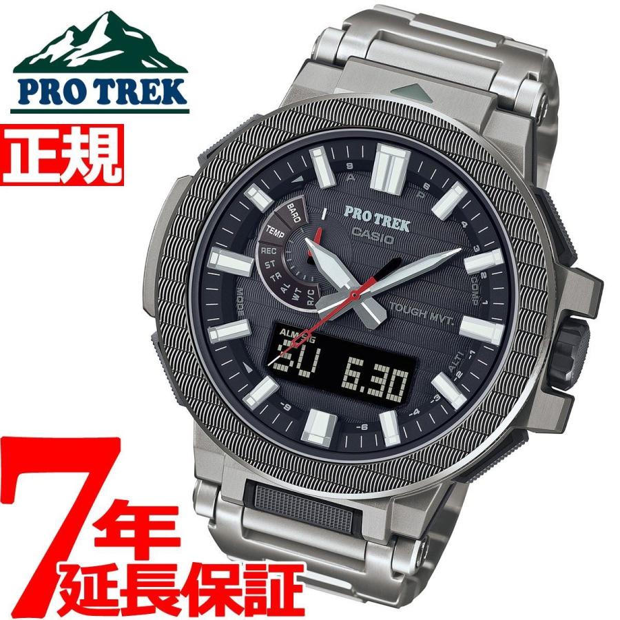 プロトレック マナスル 電波ソーラー 限定モデル 腕時計 メンズ PRX-8001YT-7JF カシオ PRO TREK｜neel2