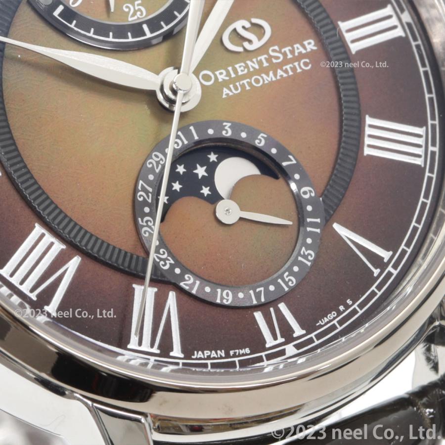 【新版】 オリエントスター M45 F7 メカニカルムーンフェイズ 限定モデル 腕時計 メンズ RK-AY0120A ORIENT STAR 【BCD2393294566】(85800円)