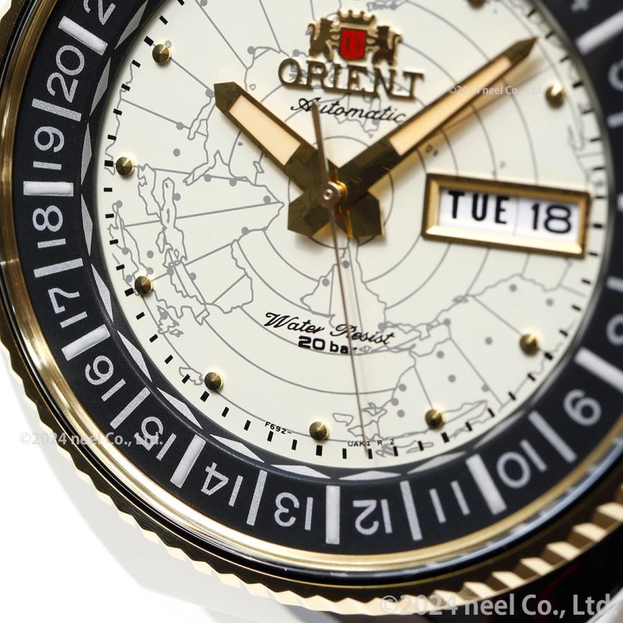 オリエント ORIENT リバイバル REVIVAL ワールドマップ 腕時計 メンズ 自動巻き 機械式の画像