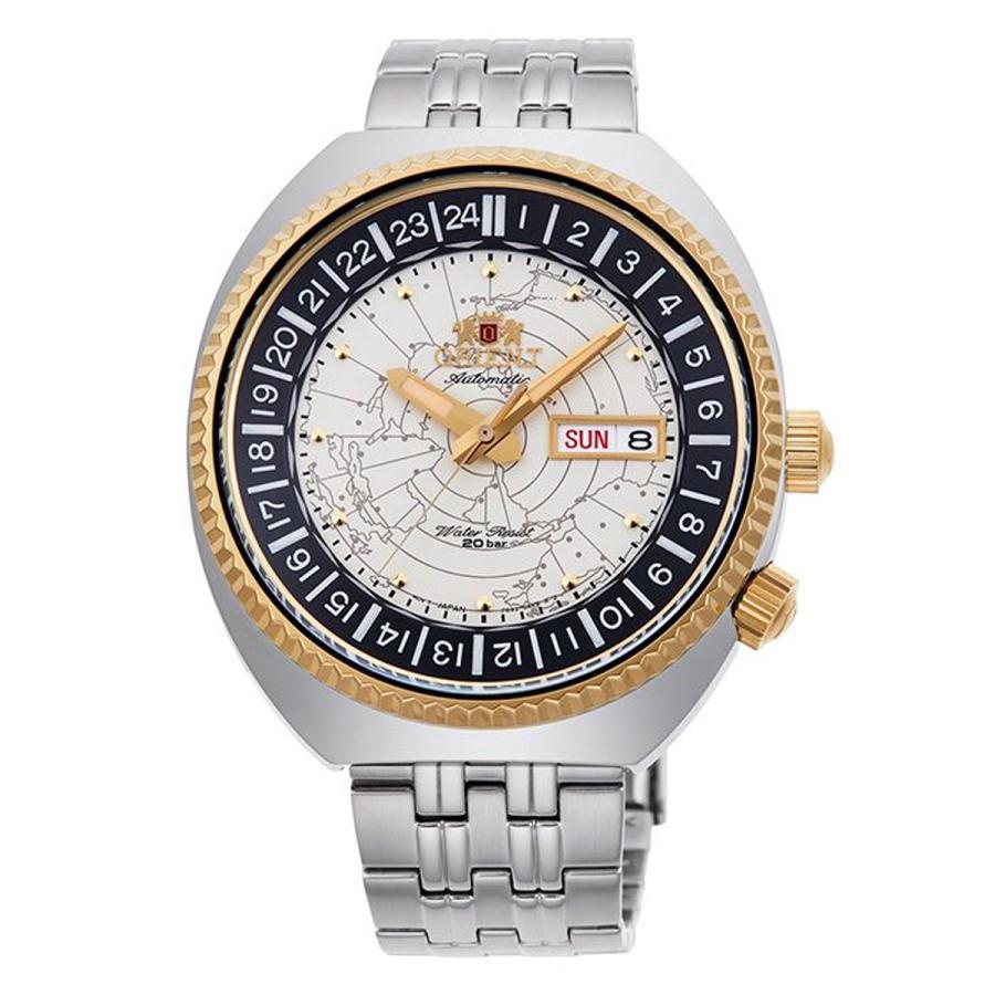 オリエント ORIENT リバイバル REVIVAL ワールドマップ 腕時計 メンズ 自動巻き 機械式の画像