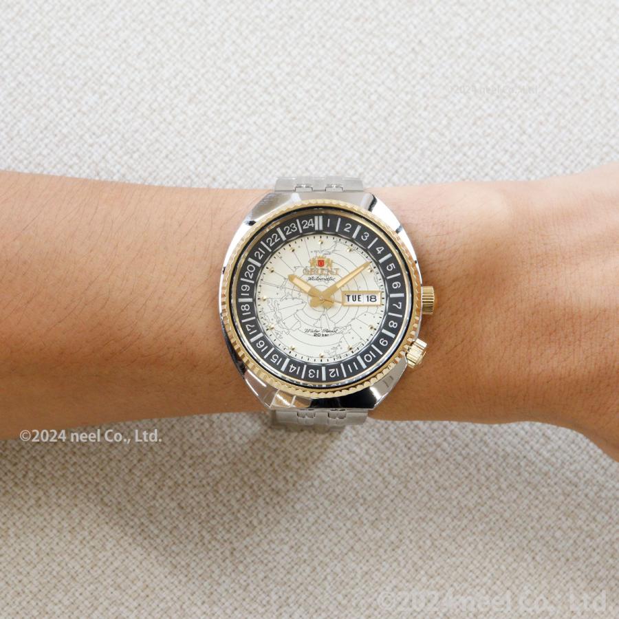 オリエント ORIENT リバイバル REVIVAL ワールドマップ 腕時計 メンズ 自動巻き 機械式の画像