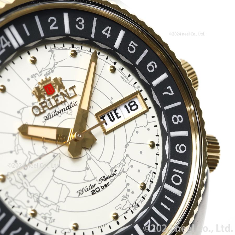 オリエント ORIENT リバイバル REVIVAL ワールドマップ 腕時計 メンズ 自動巻き 機械式の画像