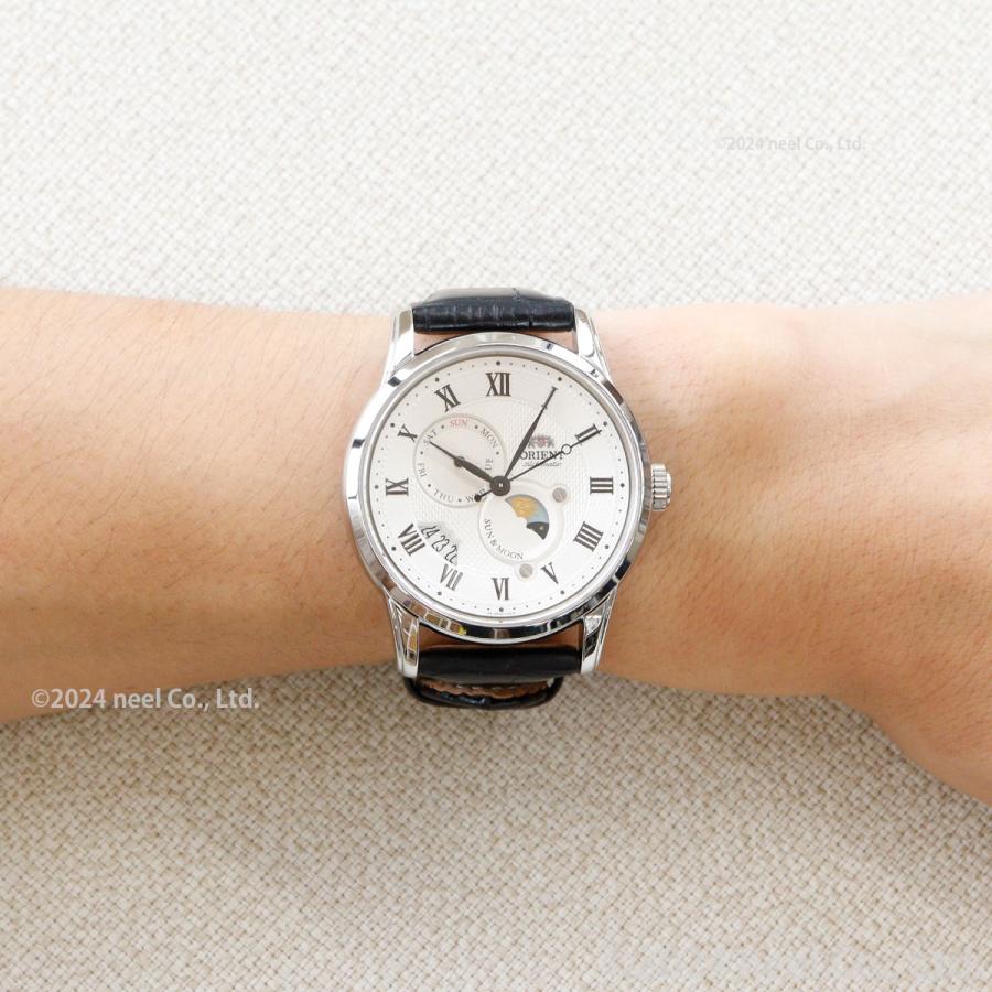 オリエント ORIENT クラシック CLASSIC サン＆ムーン 腕時計 メンズ 自動巻き 機械式の画像