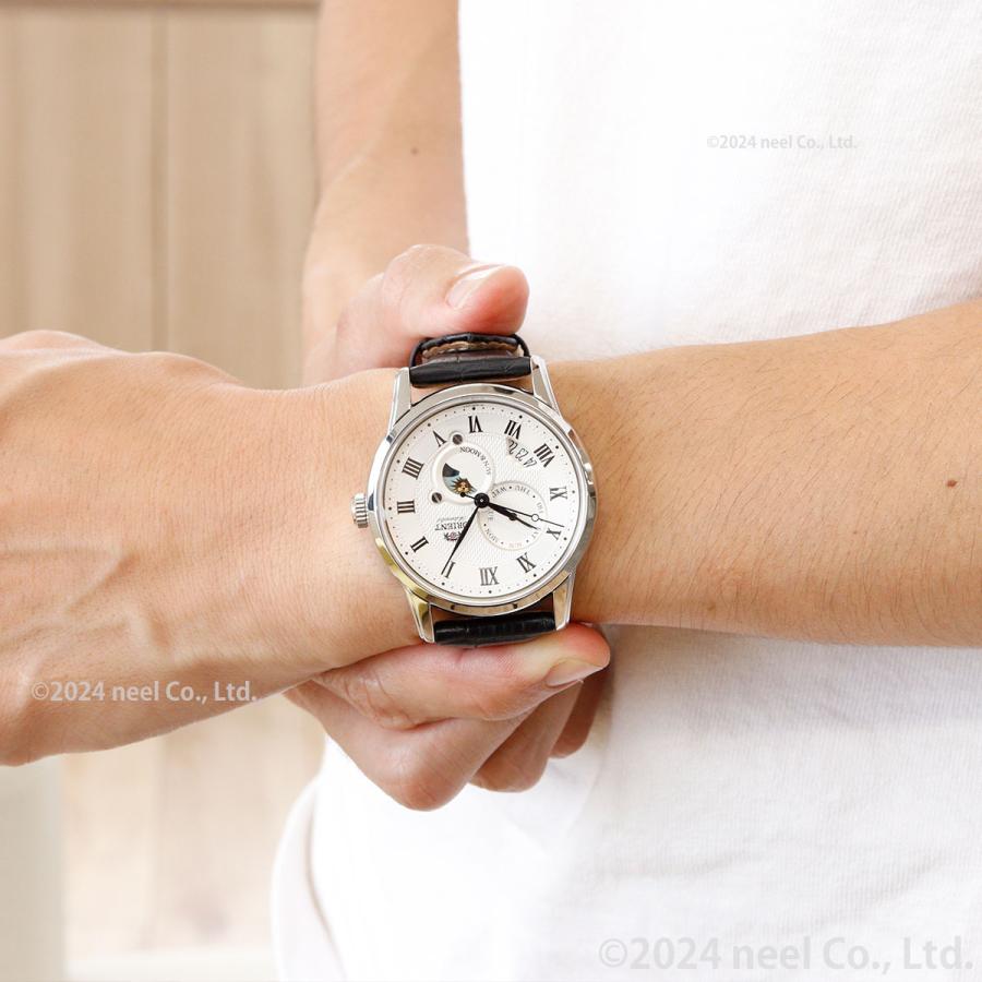 オリエント ORIENT クラシック CLASSIC サン＆ムーン 腕時計 メンズ 自動巻き 機械式の画像