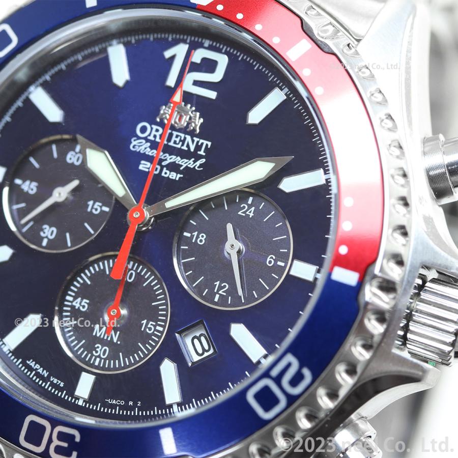 ORIENT オリエント Mako マコ ソーラー クロノグラフ RN-TX0201L