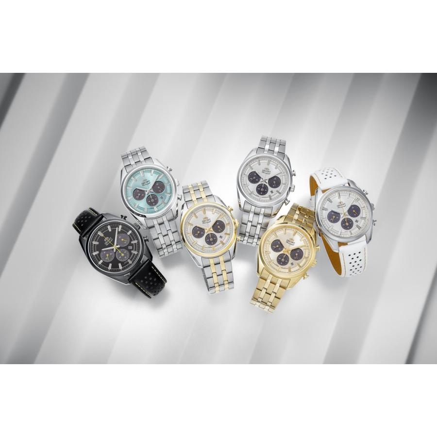 オリエント　コンテンポラリー　青針　クロノグラフ　　RN-KV0302S CONTEMPORARY（ORIENT） オリエント ORIENT コンテンポラリー