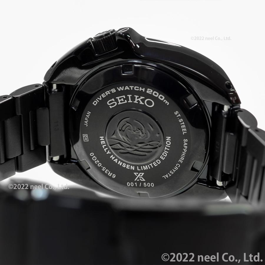 セイコー プロスペックス ダイバー 自動巻き コアショップ専用 ヘリーハンセン コラボ 限定 腕時計 SBDC181｜neel2｜16