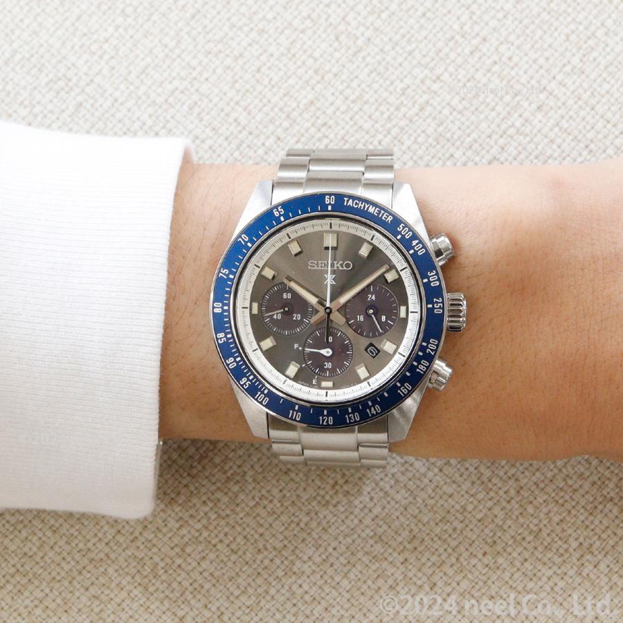 セイコー　SBDL111　プロスペックス　ブルーベゼル セイコー プロスペックス スピードタイマー ソーラークロノ