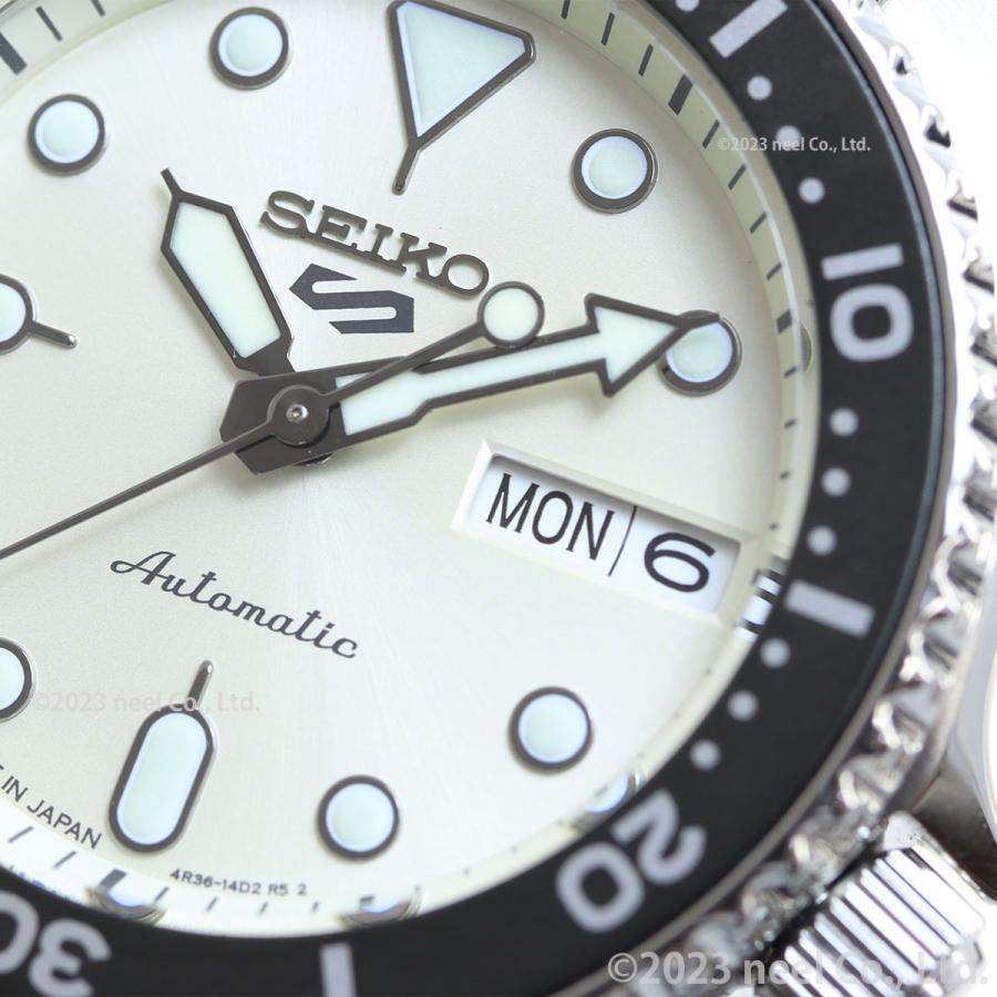 SEIKO セイコー5 スポーツ 4R36-00B0 自動巻き 白文字盤100M Seiko 5