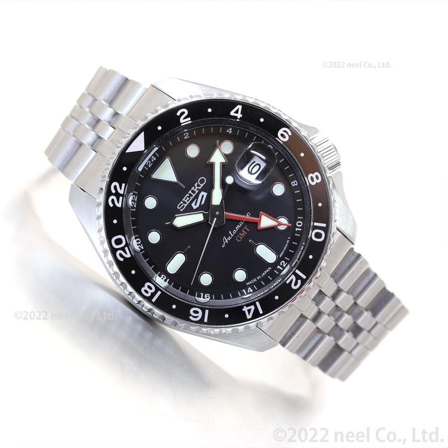 セイコー5 スポーツ 日本製 自動巻 SEIKO 5 SPORTS 流通限定 セイコーファイブ スポーツ SKX GMT SBSC001｜neel2｜12