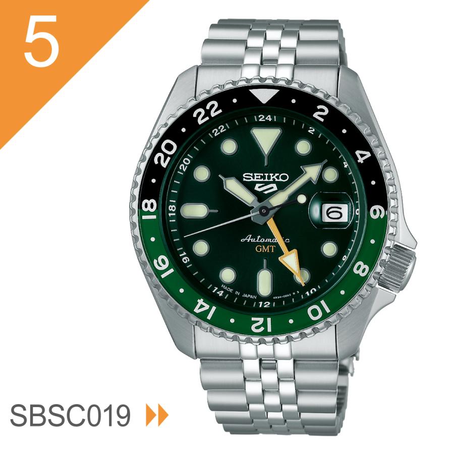 セイコー5 スポーツ SEIKO 5 SPORTS 腕時計 セイコーファイブ スポーツ SBSC001 SBSC003 SSK005KC SBSC017の画像