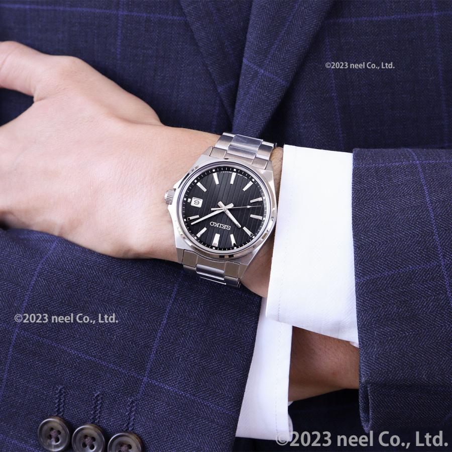 SEIKO クォーツSBTH005腕時計 ブラック SEIKO SELECTION セイコー セレクション Sシリーズ 3針モデル