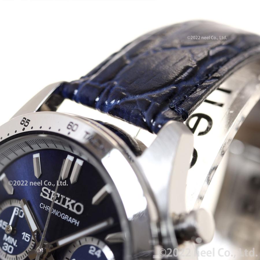 SEIKO クロノグラフ クオーツ  SBTR019 ネイビー [国内正規品] Amazon | [セイコーウオッチ] 腕時計 セイコー セレクション