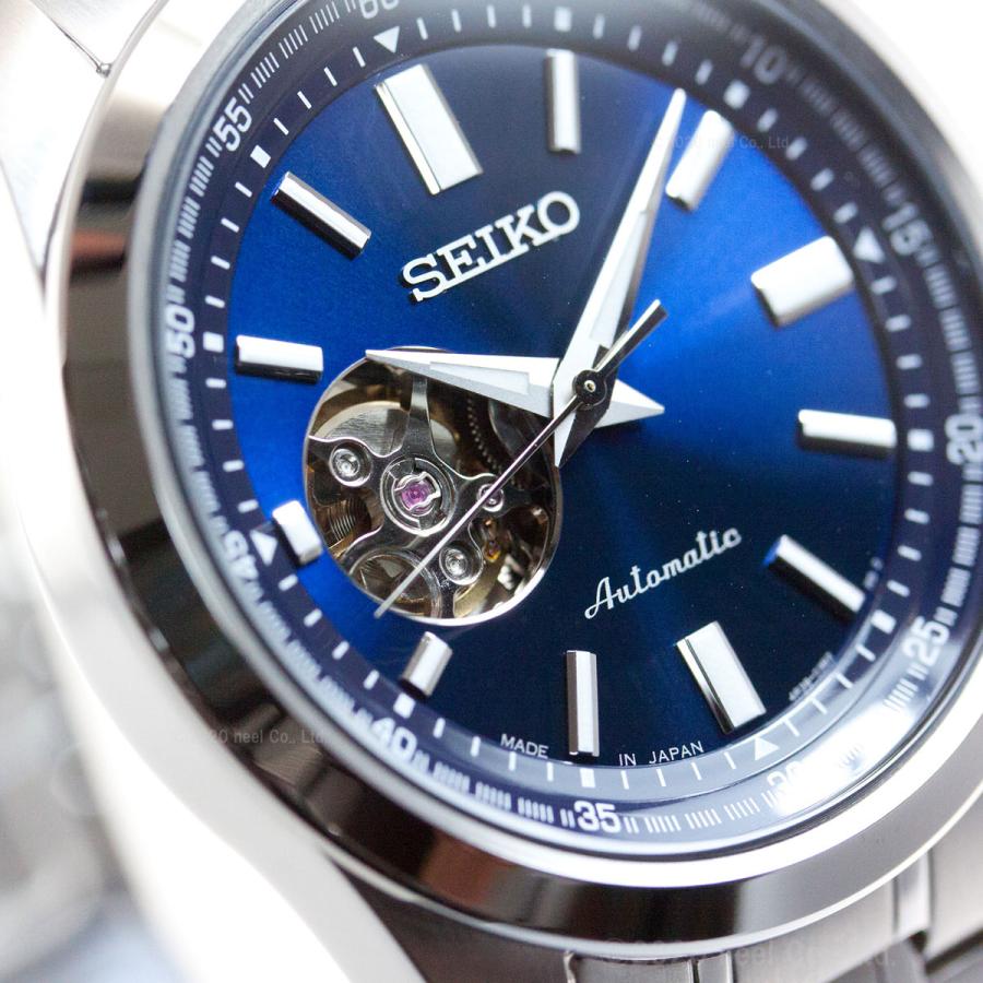 セイコー セレクション SEIKO SELECTION メカニカル 自動巻き 腕時計 メンズ セミスケルトン SCVE051｜neel2｜11