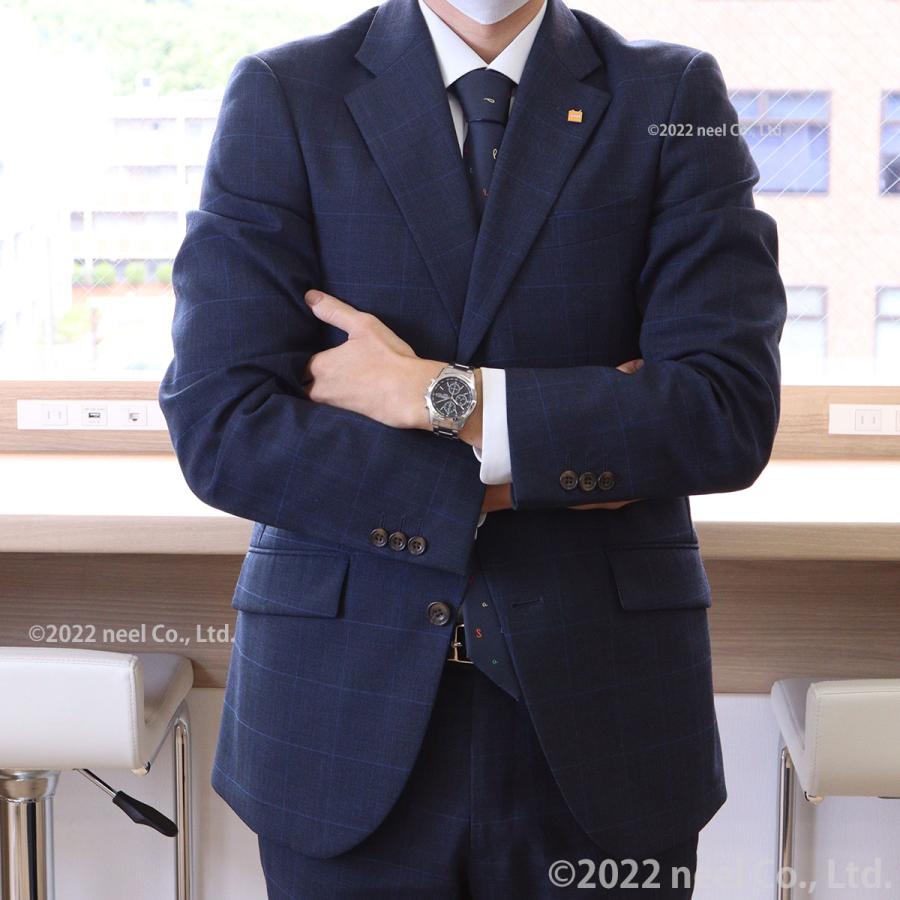 超人気青色　NOFS セットアップ SEIKO セイコーSEIKO 逆輸入 クロノグラフ SND309 : neel