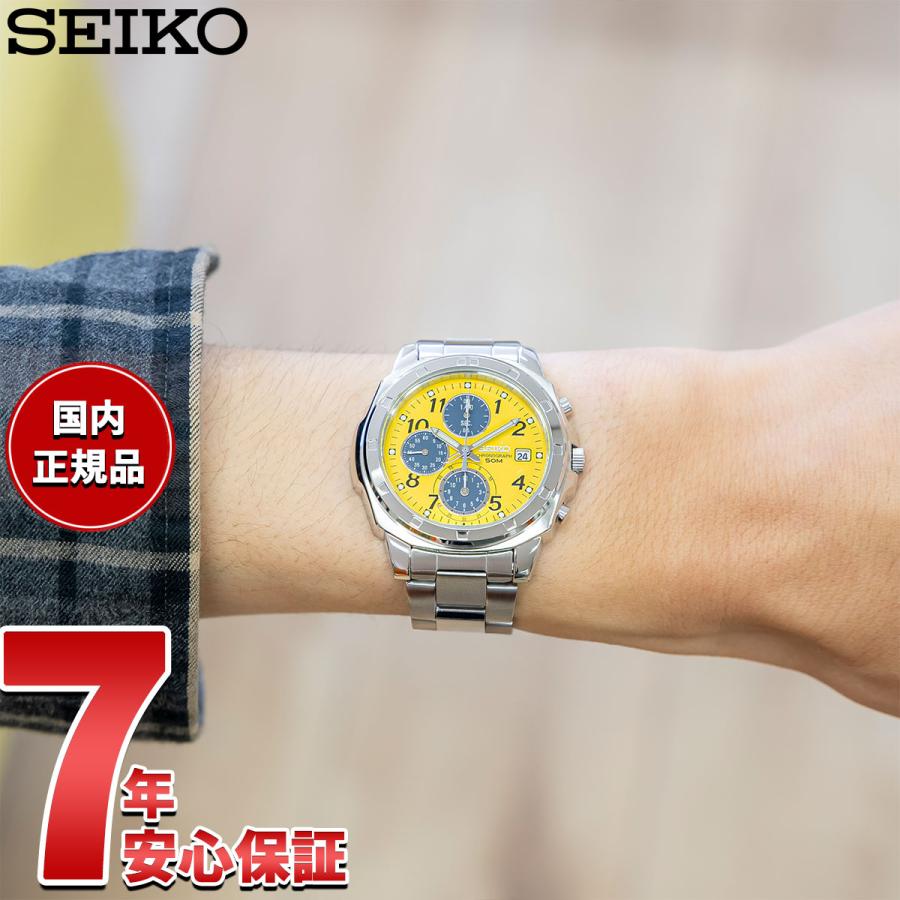 SEIKO（セイコー） 海外モデル 逆輸入 クロノグラフ SND409 : neel