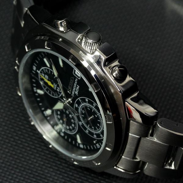 SEIKO セイコー 海外モデル 逆輸入 クロノグラフ SND411 : neel