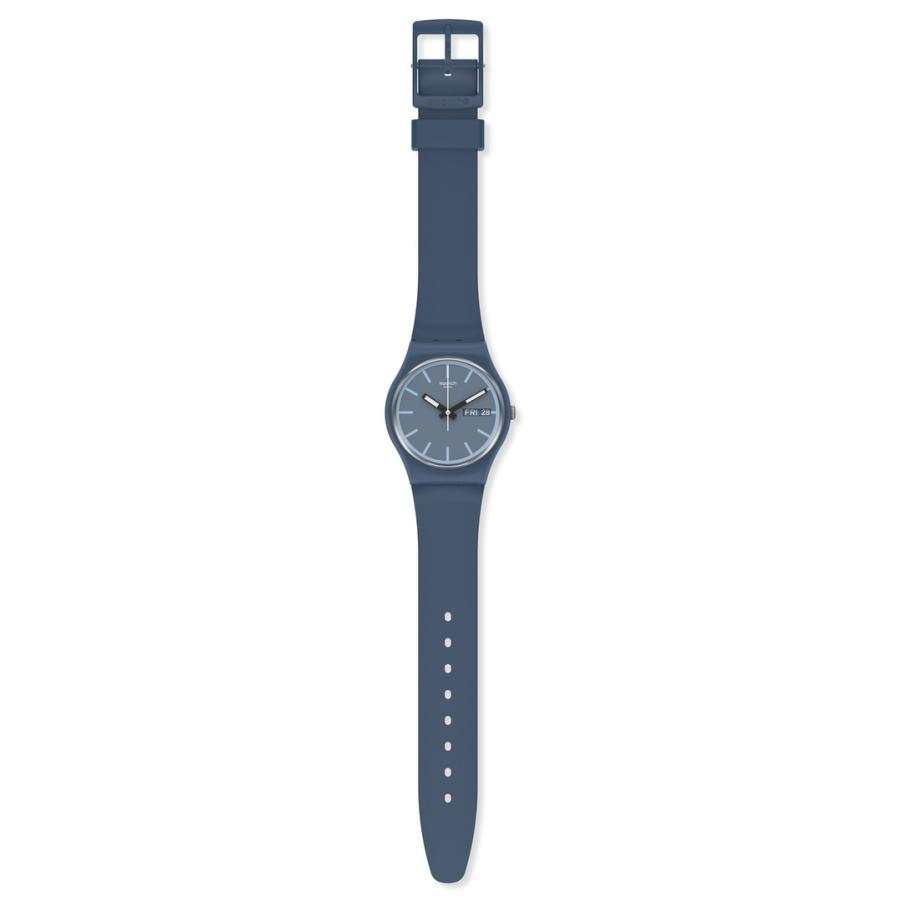 swatch スウォッチ 腕時計 オリジナルズ ブルー GENT KNOCK NAP MONTHLY DROPS SO28N701｜neel2｜02