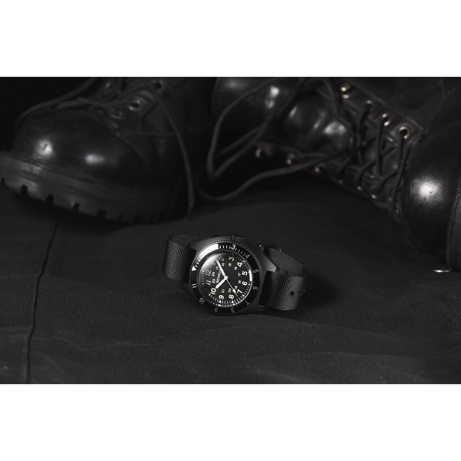 BENRUS ベンラス 腕時計 メンズ TYPE-II BLACK ブラック ミリタリー