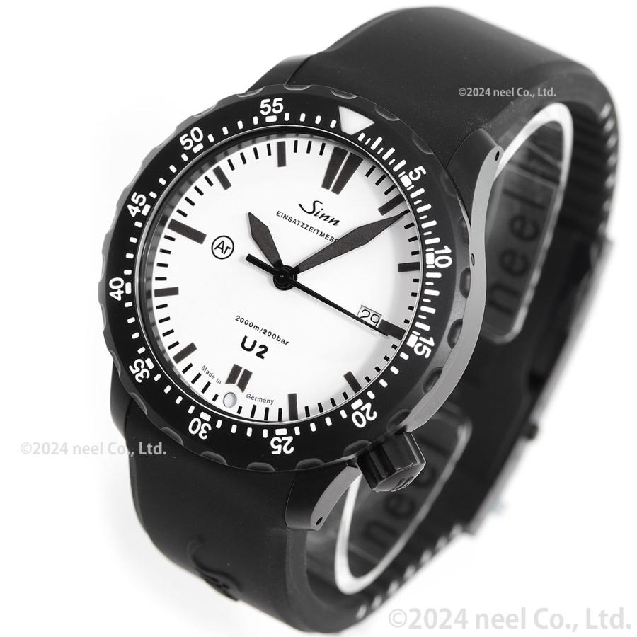 Sinn（ジン） U2.W 自動巻き 腕時計 メンズ ダイバーズウォッチ
