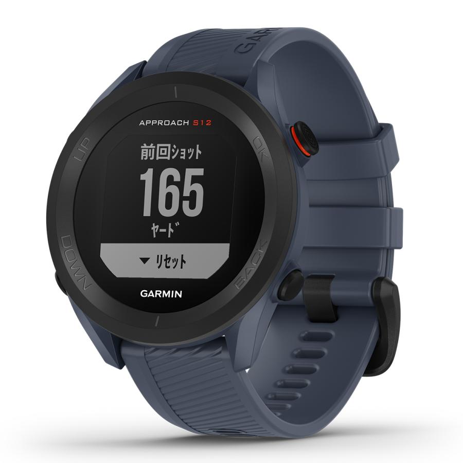 ガーミン GARMIN スマートウォッチ Approach S12 アプローチ ブルー ゴルフ GPS 腕時計 010-02472-21｜neel4｜12