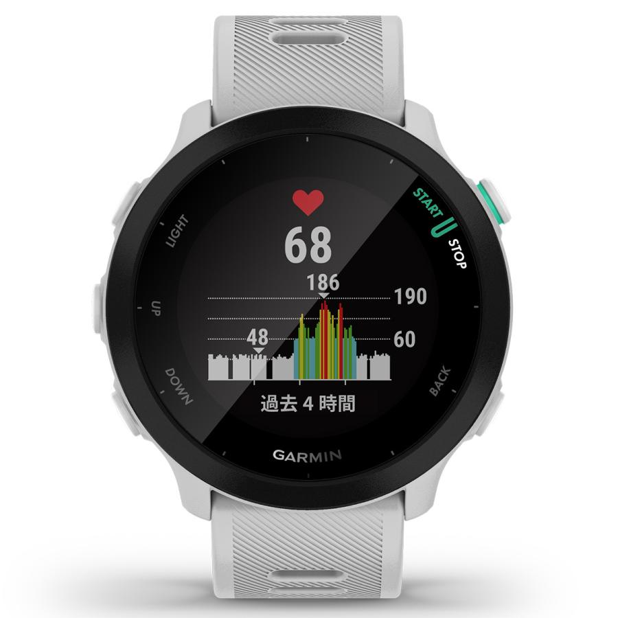 【オリジナル保護フィルム付き】ガーミン GARMIN ForeAthlete 55 フォアアスリート55 ランニングウォッチ スマートウォッチ 010-02562-41｜neel4｜02