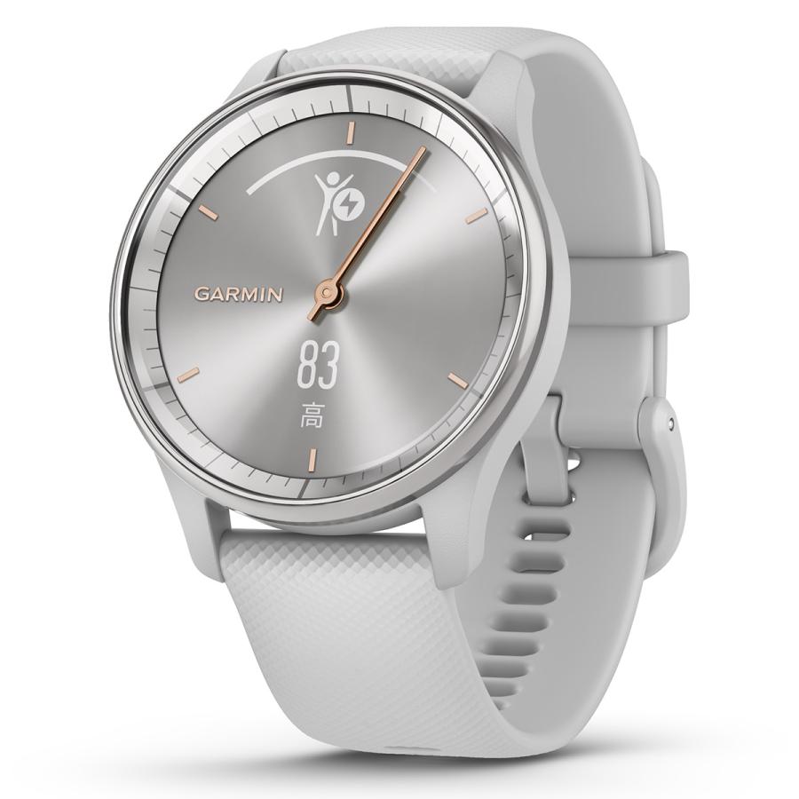 スマートウォッチ ガーミンGARMIN VIVOMOVE TREND ホワイト vivomove （無金利ローン）ガーミン GARMIN Trend ヴィヴォ