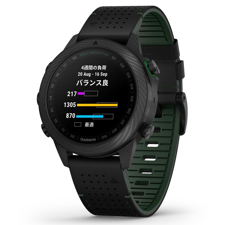 【オリジナル保護フィルム付き】ガーミン GARMIN MARQ マーク ゴルファー カーボン 010-02722-C2 Golfer Gen 2 Carbon スマートウォッチ｜neel4｜10