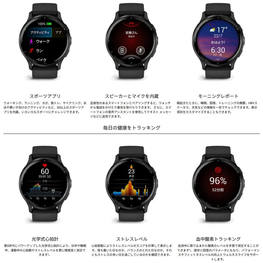 Venu （無金利ローン）ガーミン GARMIN 3 ヴェニュー3 GPS スマート