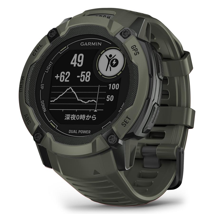 ガーミン GARMIN Instinct 2X インスティンクト2X デュアルパワー 010 