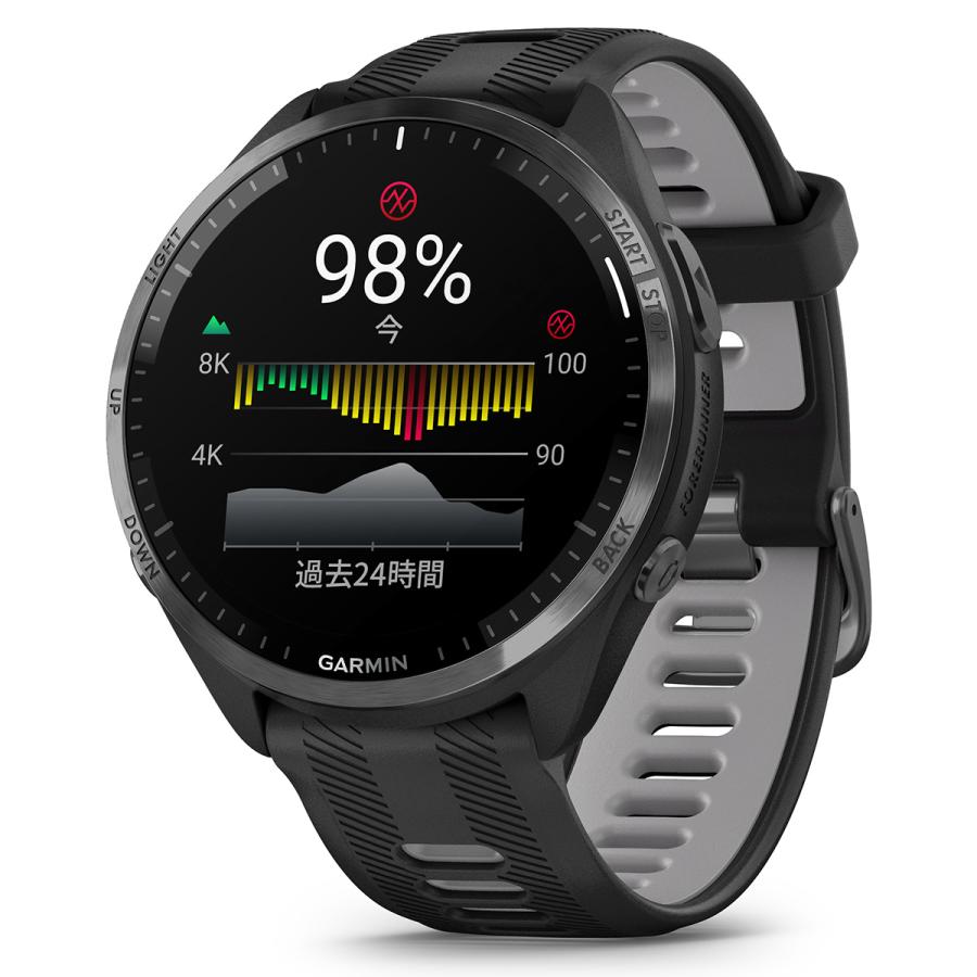 【オリジナル保護フィルム付き】ガーミン GARMIN Forerunner 965 フォアランナー 010-02809-60 GPS ランニング スマートウォッチ 腕時計｜neel4｜08